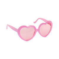 Glasses Hearts Pink
